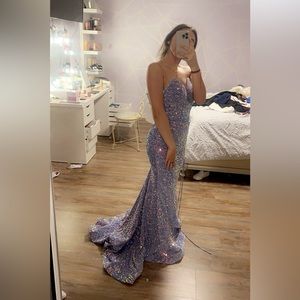 Elegant purple prom dress. !READ DESCRIPTION!